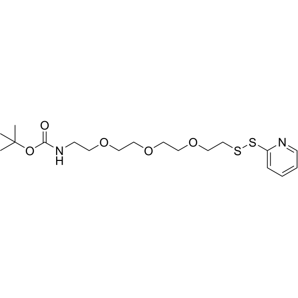 Boc-amino-PEG3-SSPy